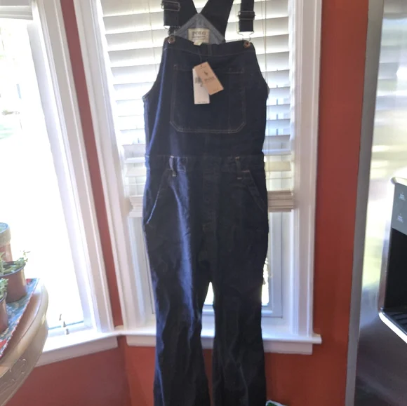 NWT Polo Ralph Lauren Denim & Supply Overalls Jumpsuit size 10